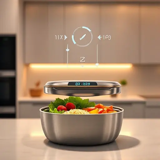 Интеллектуальные порционные контейнеры с автоматической контролем калорийности и состава